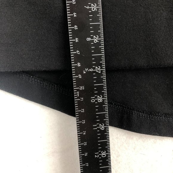 SP Aesthetics Men's Size Small Black Two-Way Full Zip Long Sleeve Hooded Jacket - Picture 7 of 11